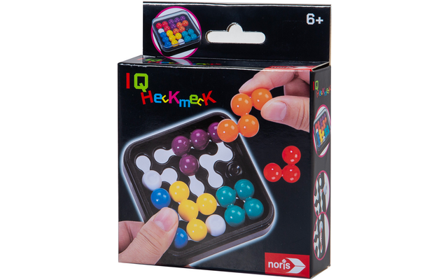 Noris IQ Heckmeck kompaktes Puzzlespiel ab 6 Jahren