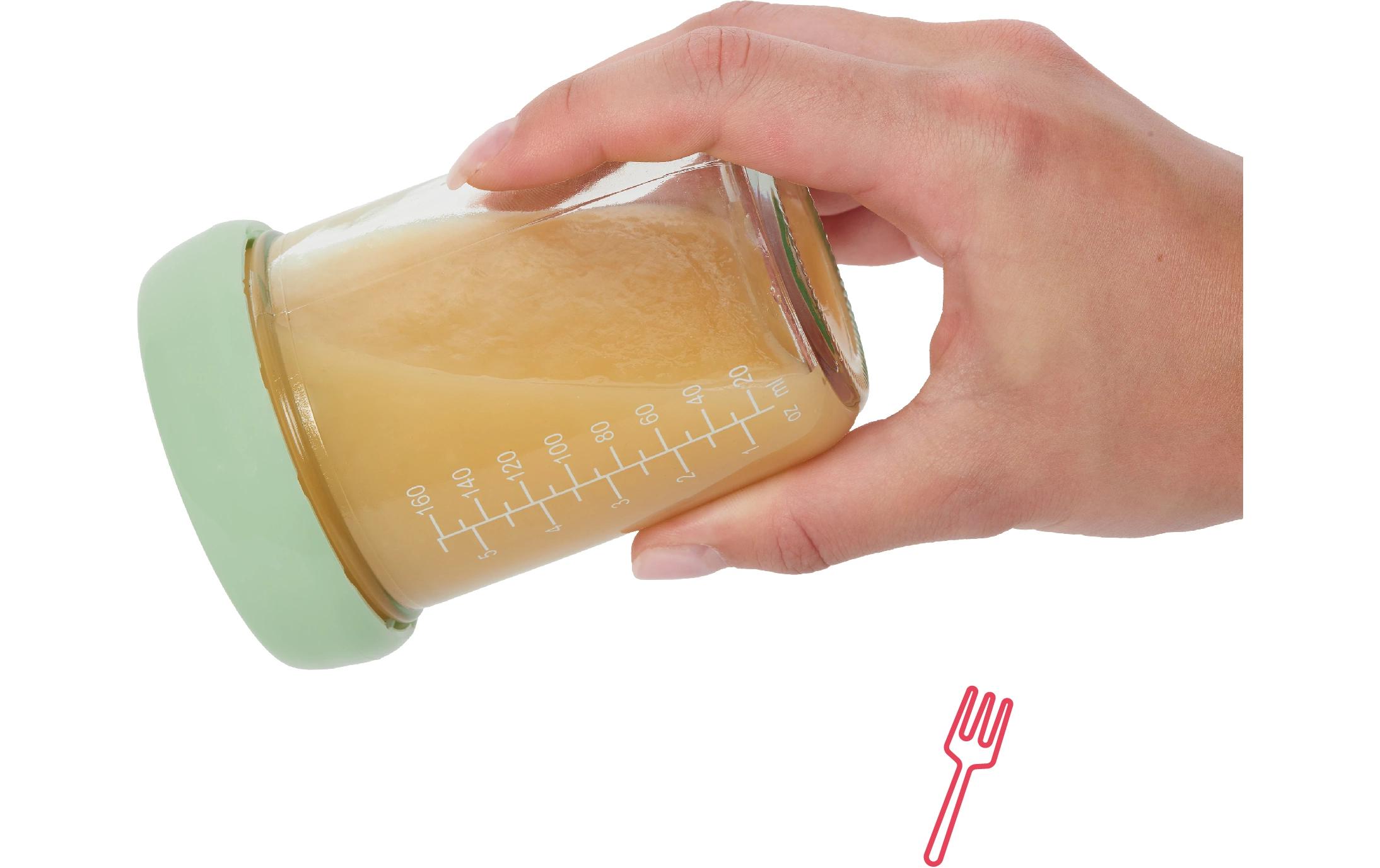 Nahrungsbehälter Badabowls Glas 2er Set 220 mlSet mit 2 Aufbewahrungsbehältern