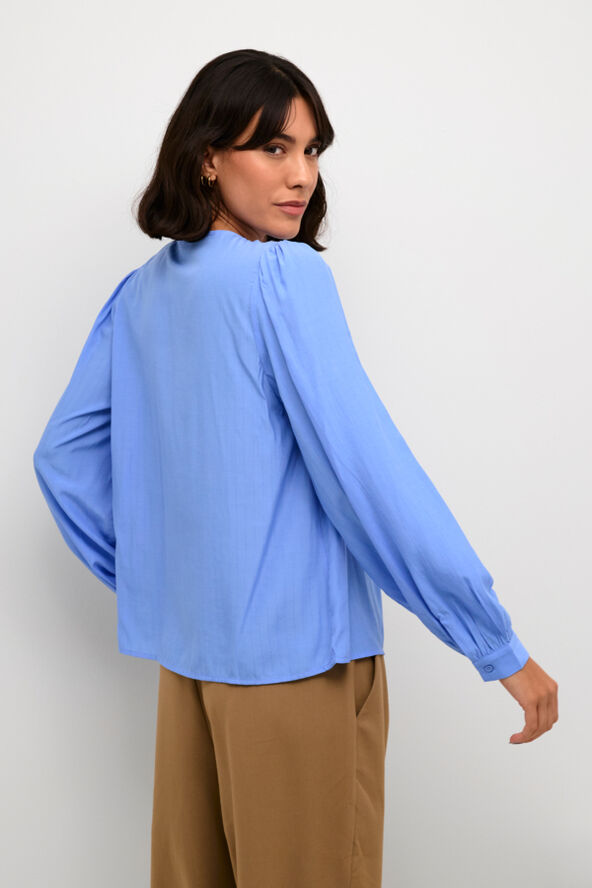 Kaffe KAbarbara Blouse Vista blue