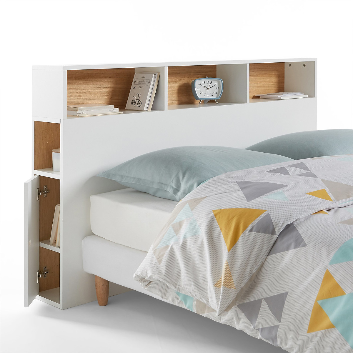 LA REDOUTE INTERIEURS<br>Cabeceira com arrumação, Biface