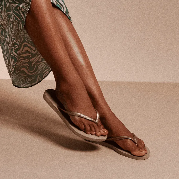 Havaianas  Slim klipklapper - Rose Gold