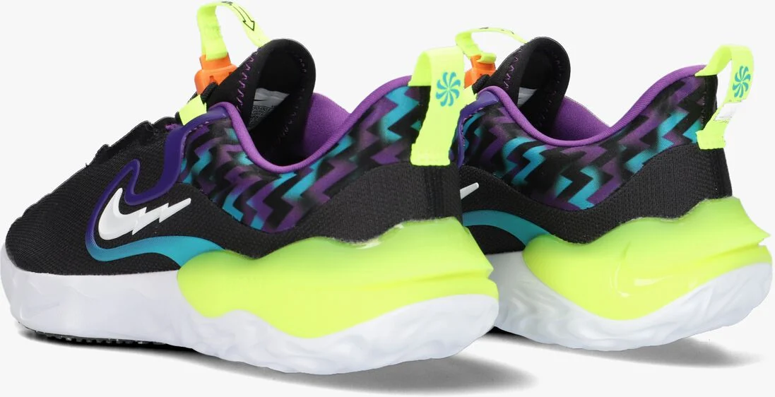 NIKE zwarte nike lage sneakers nike run flow se (gs)