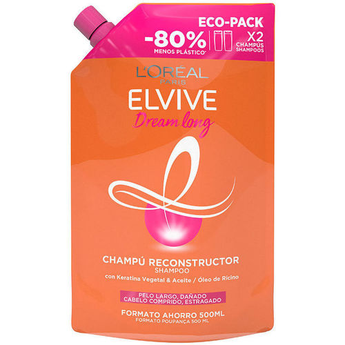 L'oréal - Elvive Dream Long Champú Reconstructor Recarga Eco Pack