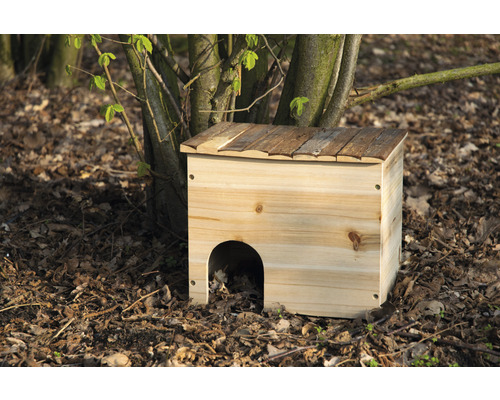 Egel slaaphuisje als bouwpakket 34,5 x 23,5 x 28 cm