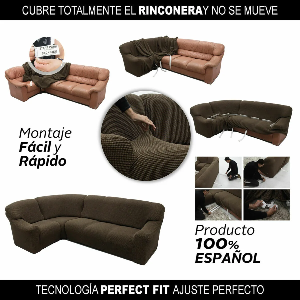 Sofaskins NIAGARA - Bleu marine