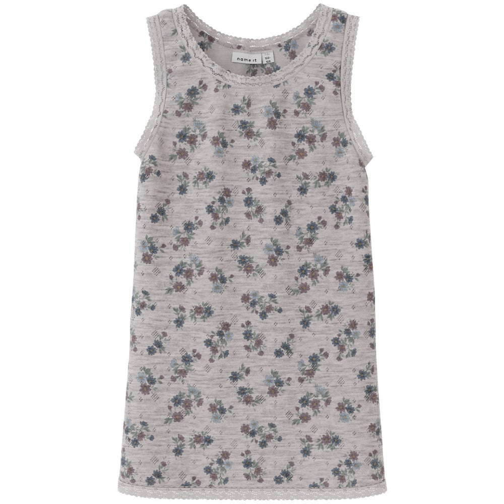 Køb Name It Lilac Lash Aop Wang Uld Needle Tank Top