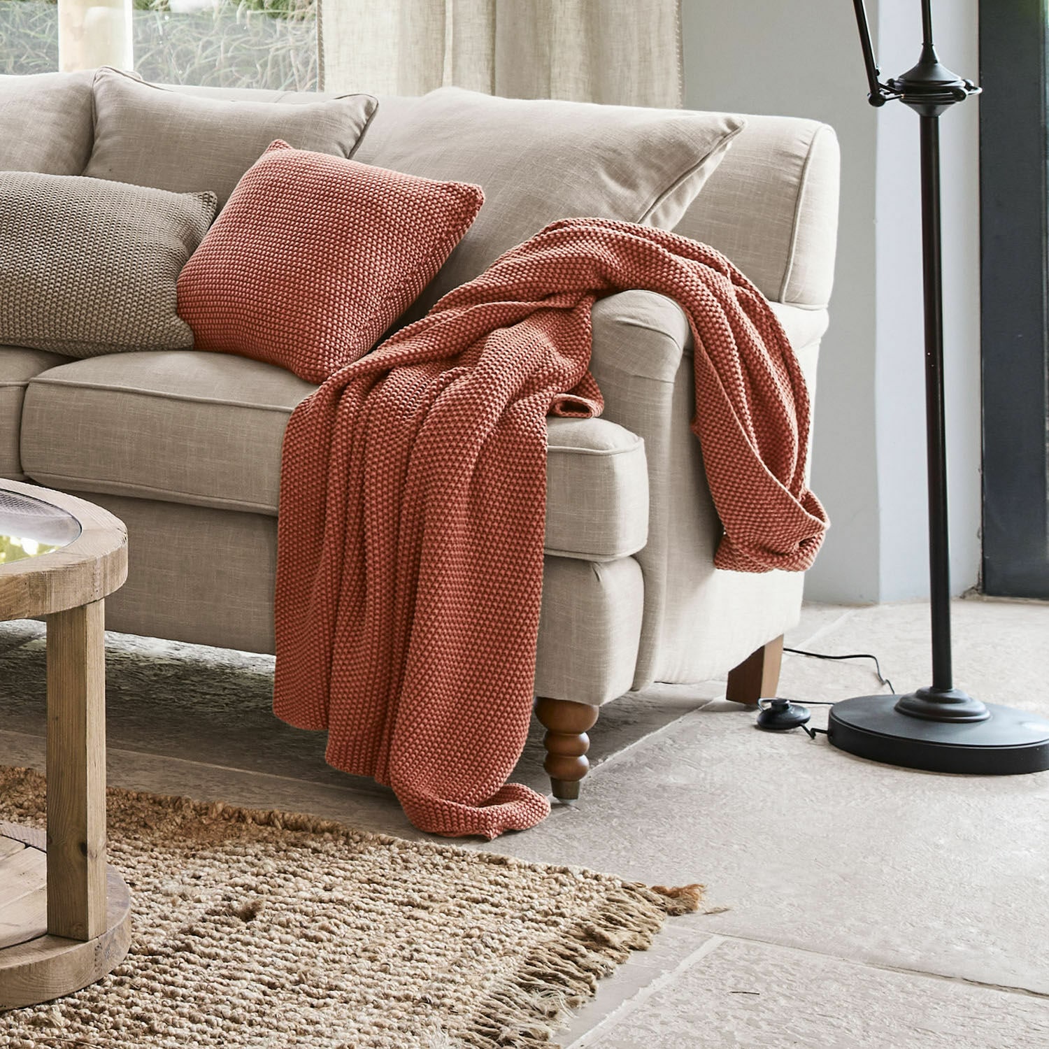 Plaid Amberley rostbraun