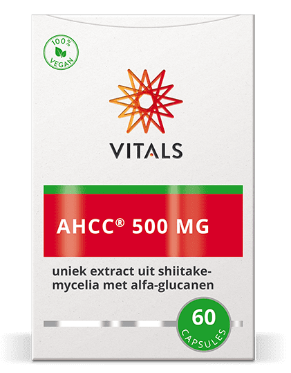 Vitals Ahcc 500 mg 60 capsules