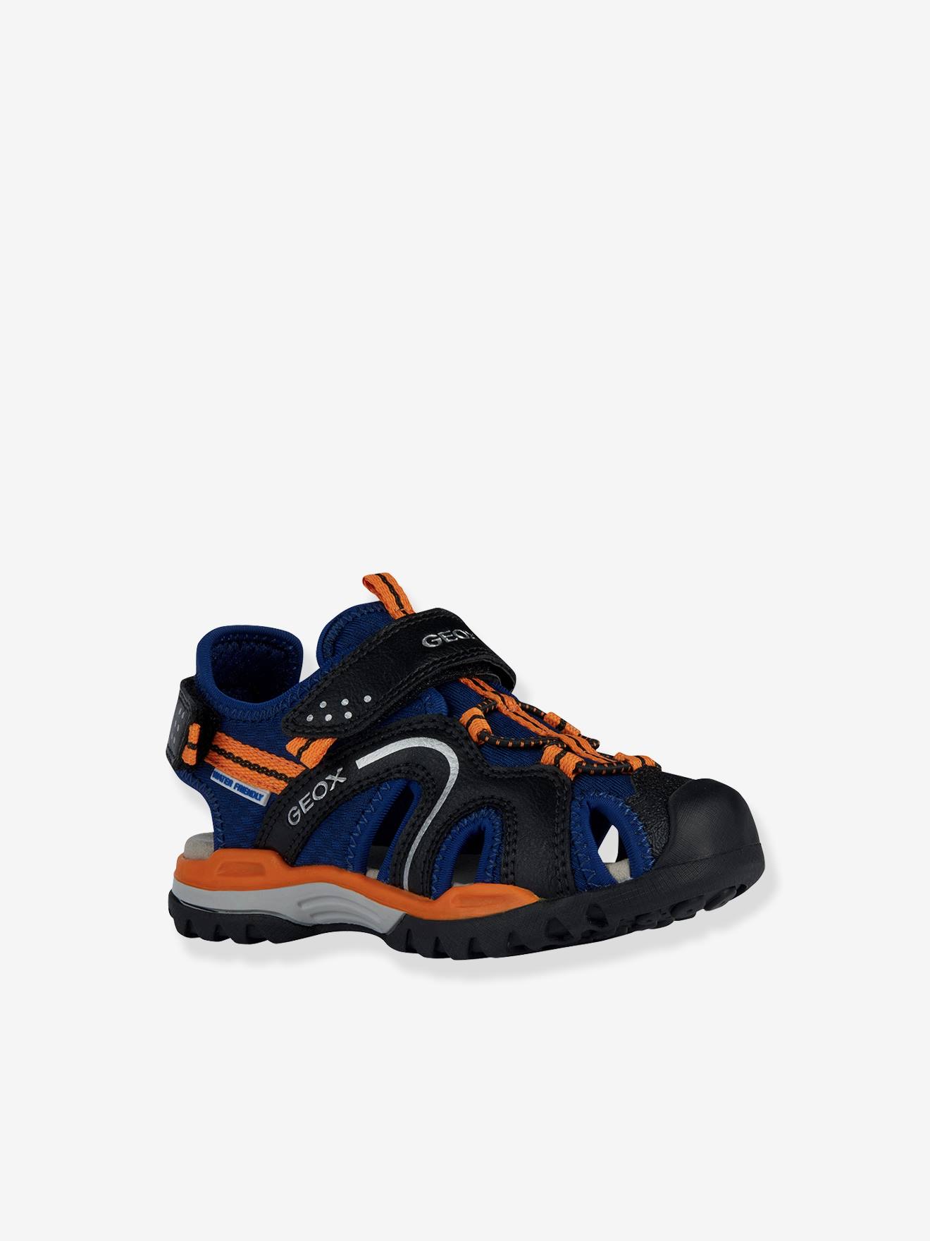 Sandálias infantis Geox® Borealis Boy B vermelhas