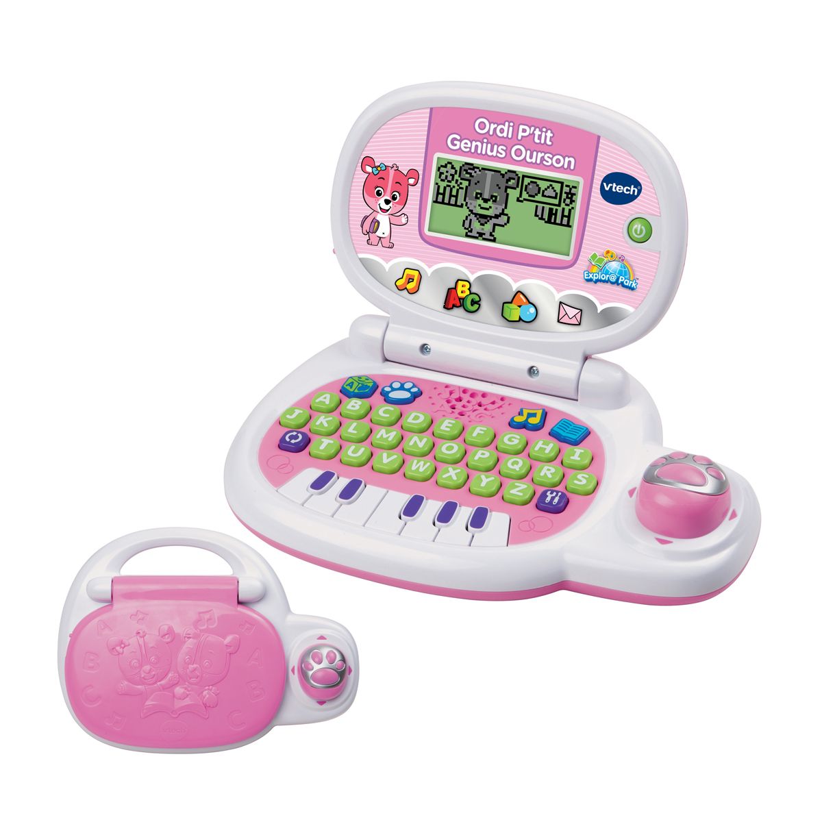 Ordi P’tit Genius Ourson rose