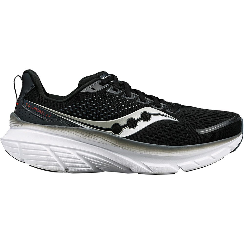 Saucony Guide 17 Laufschuhe Herren schwarz