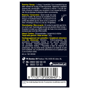 Lucovitaal Probiotica Kids Kauwtabletten 30KTB