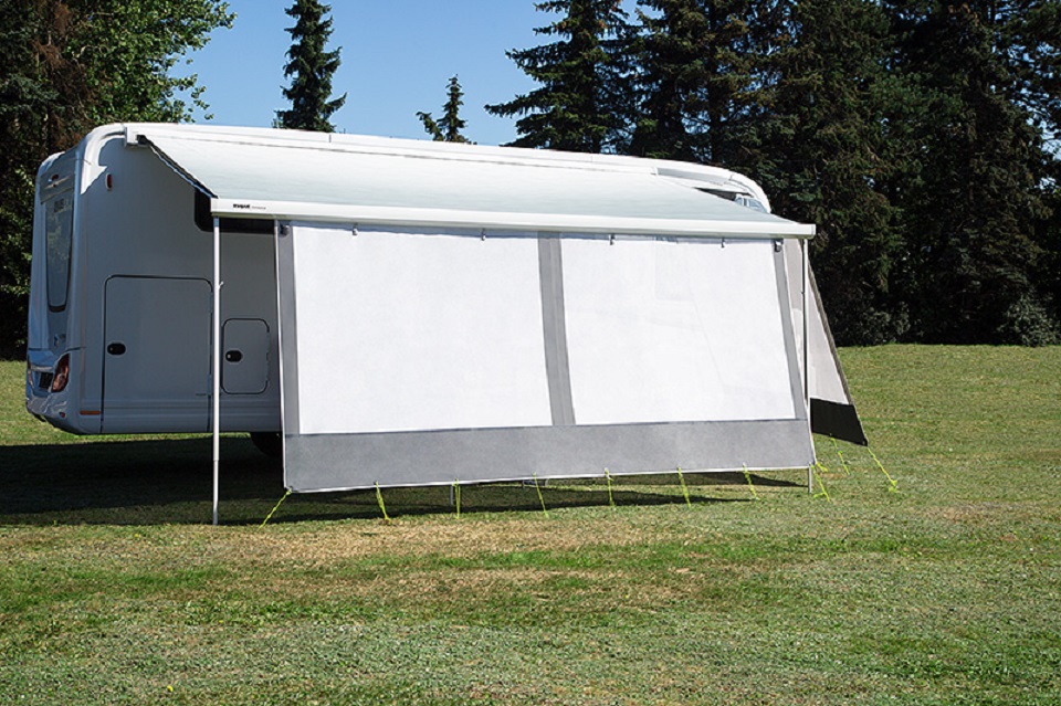 DWT Happy Sun voorwand 280cm witte luifel voorwand