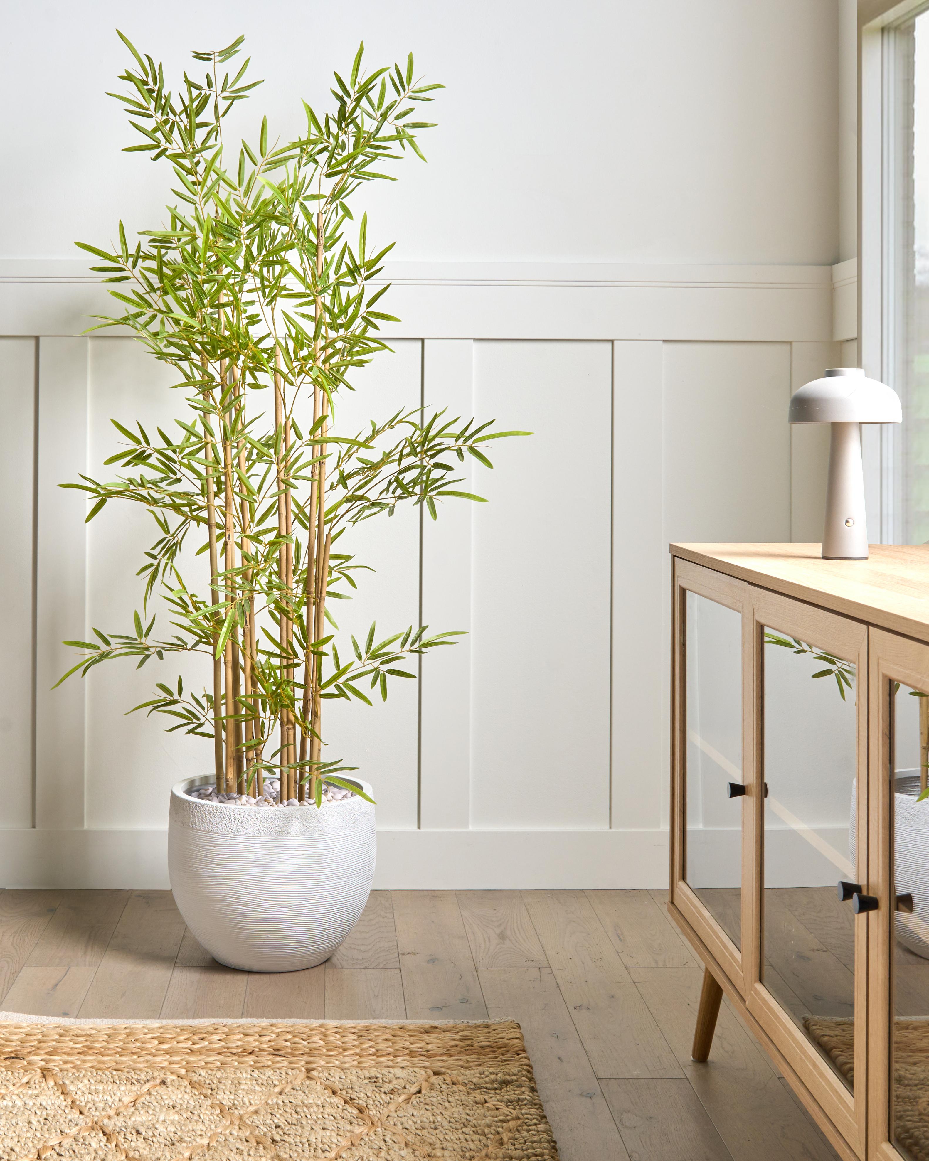 Bloempot ZAKROS 38 cm Wit