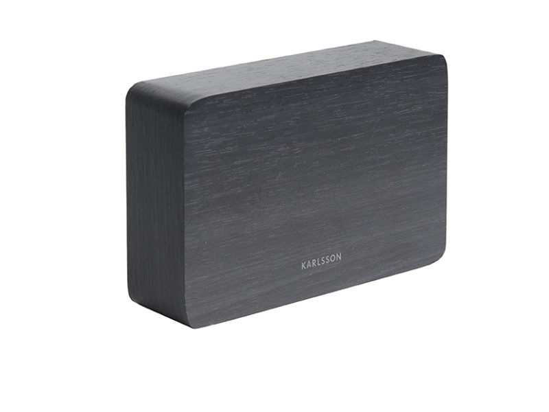 Alarm Clock Square KA5653BK Black