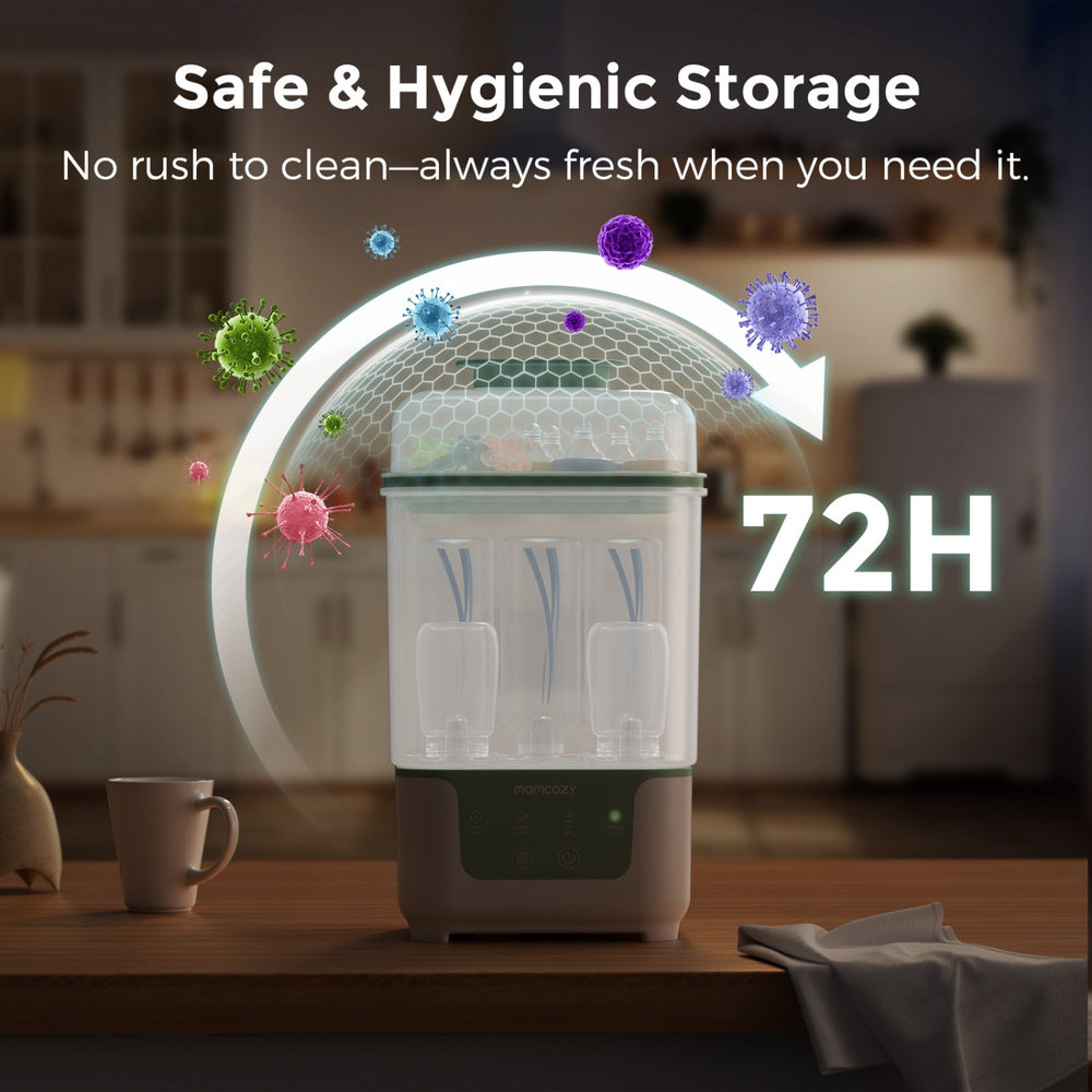 Køb Momcozy BS04 4-in-1 Flaske Sterilisator Og Tørrer