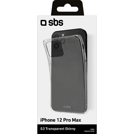 SBS iPhone 12 Max cover - transparent