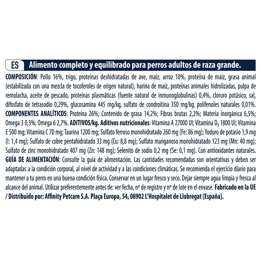 Ração Advance Active Defense Maxi Adult para Cães com Frango e Arroz