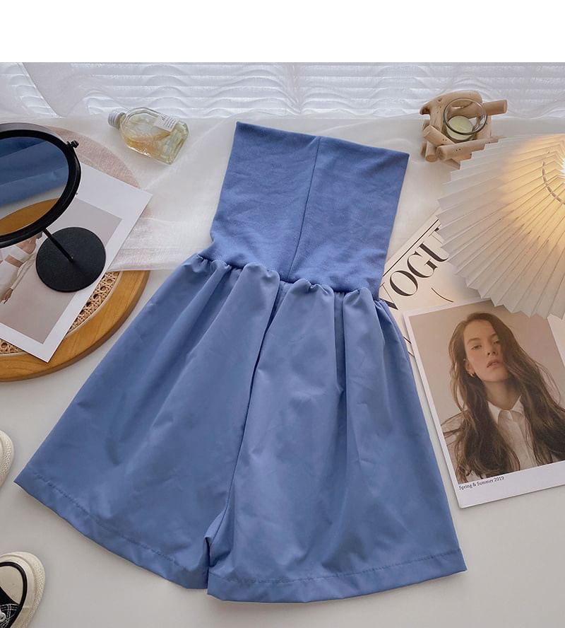 Hevnir - Strapless effen romper
