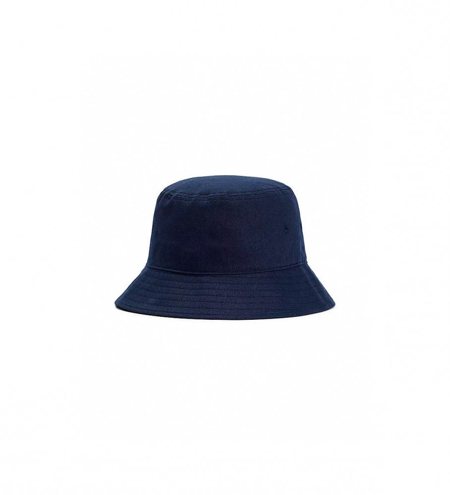 Chapéu Bucket Tommy Jeans com Logotipo Azul Marinho