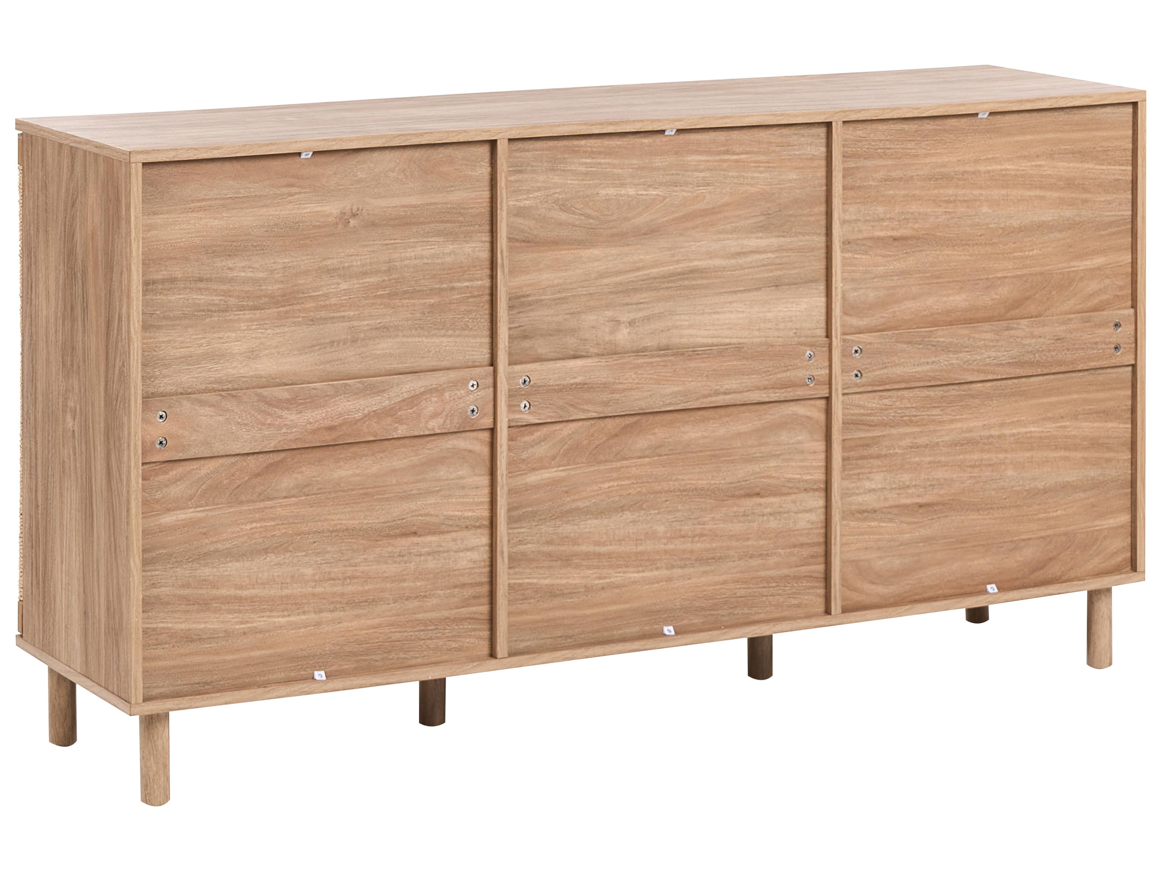 Dressoir met 3 deuren BONDI Lichtbruin
