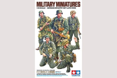 Tamiya - German Infantry Set Late Wwii - Model Figurer - 1:35 - 35382