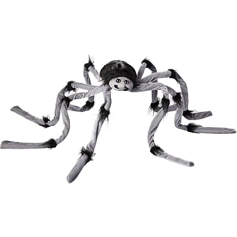 Halloween edderkop Ø: ca. 120 cm - grå