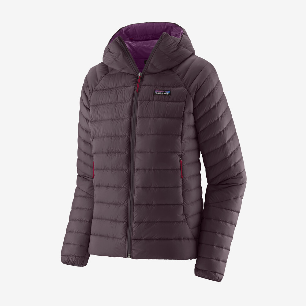 Damen-Daunenpullover mit Kapuze