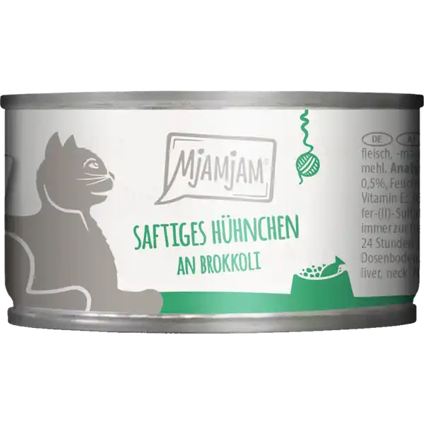 Saftiges Hühnchen an Brokkoli