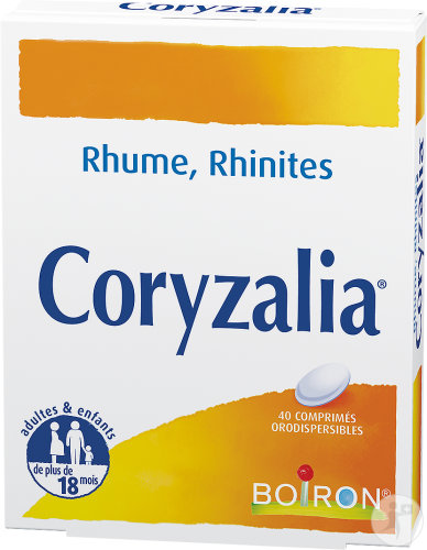 Boiron Coryzalia Rhumes Et Rhinites 40 Comprimés Orodispersibles