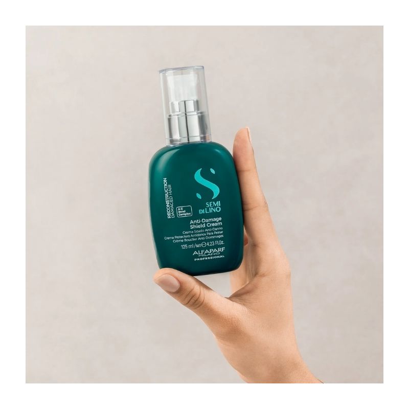 Crème bouclier anti-dommages Reconstruction Semi Di Lino 125ml