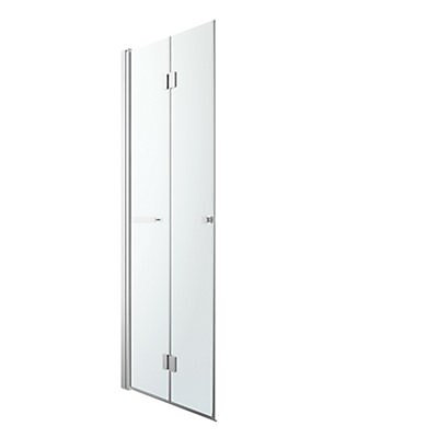 Paroi de douche pliante GoodHome Beloya transparente 80 cm