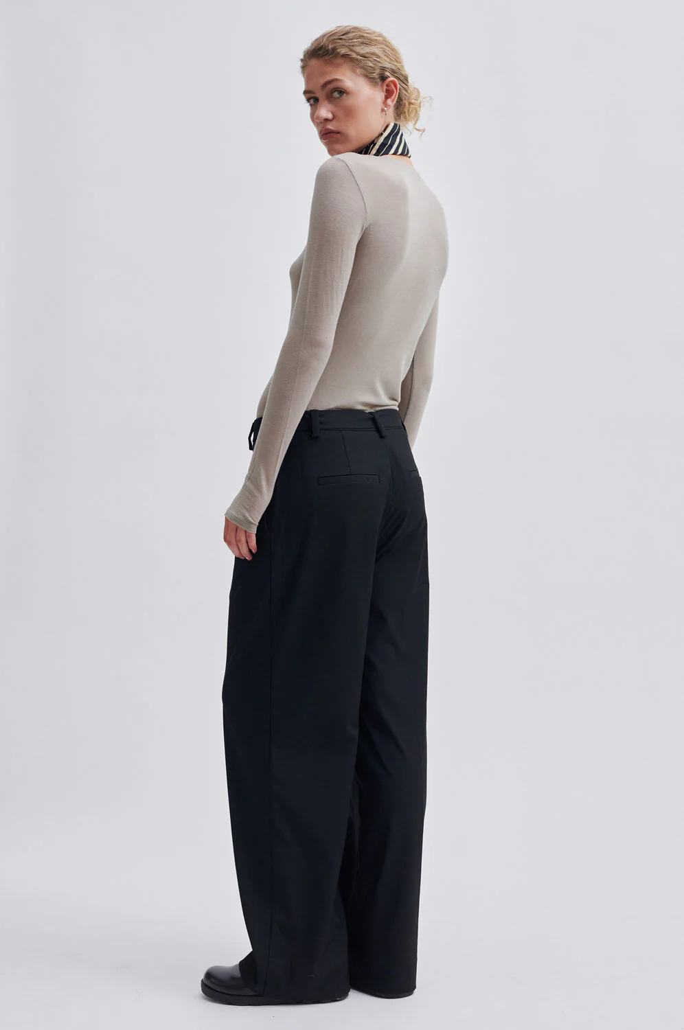 Second Female  Matima O-Neck langærmet t-shirt - Roasted Cashew
