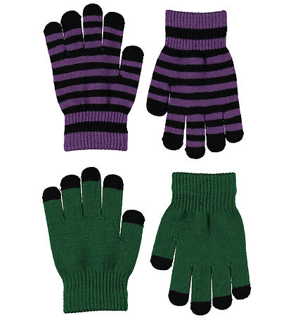 Molo Handschuhe - 2er-Pack - Kei - Wald Green