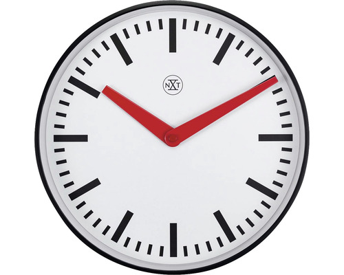Stationsklok Newcastle, wit, Ø 25,5 cm