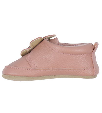 Melton Leder-Krabbelschuhe - Daisy - Ash Rose