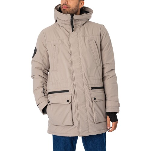 Superdry - Parka Acolchada City Beige