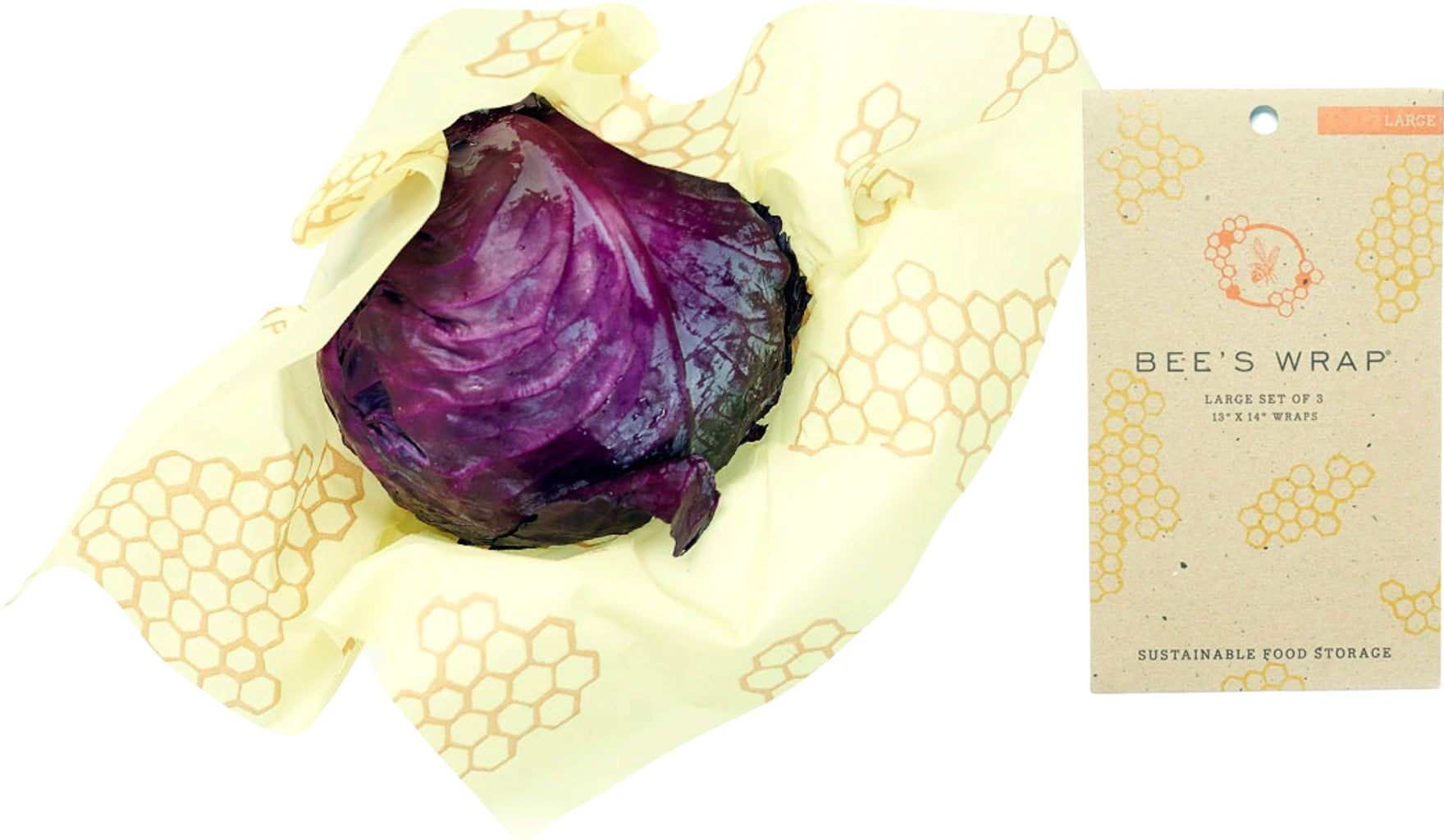 Bee's Wrap  Bienenwachstuch, Large (33x35cm)