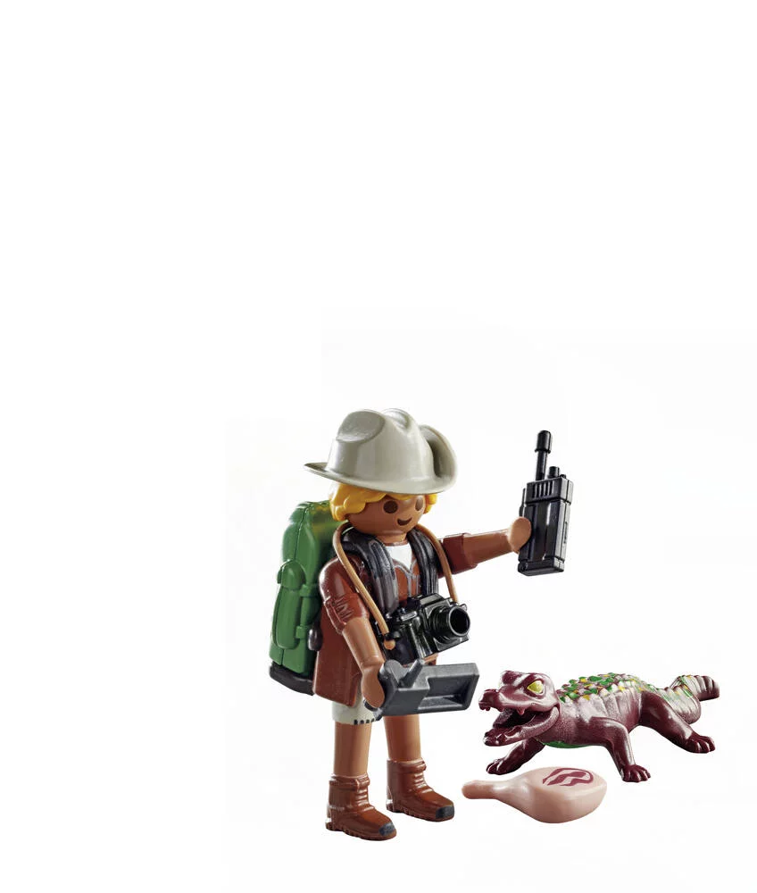 EXPLORATEUR ET ALLIGATOR -71168