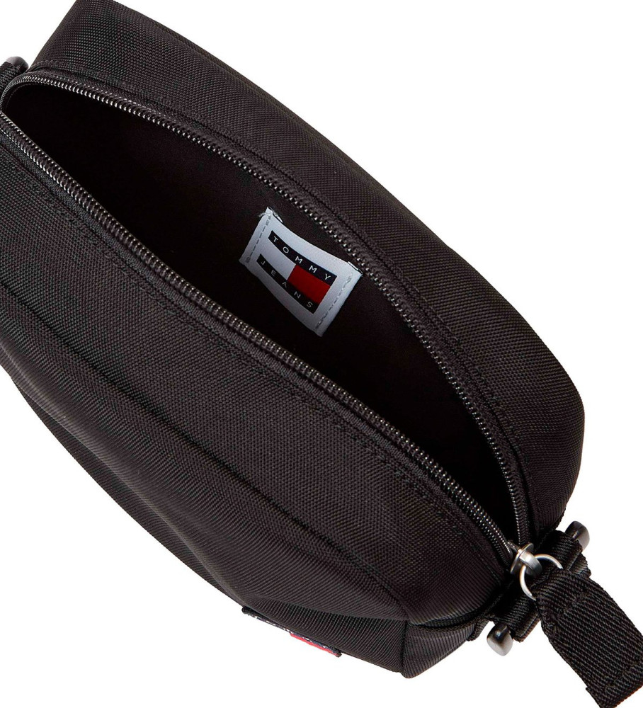 Bolsa de ombro preta Tommy Jeans Daily