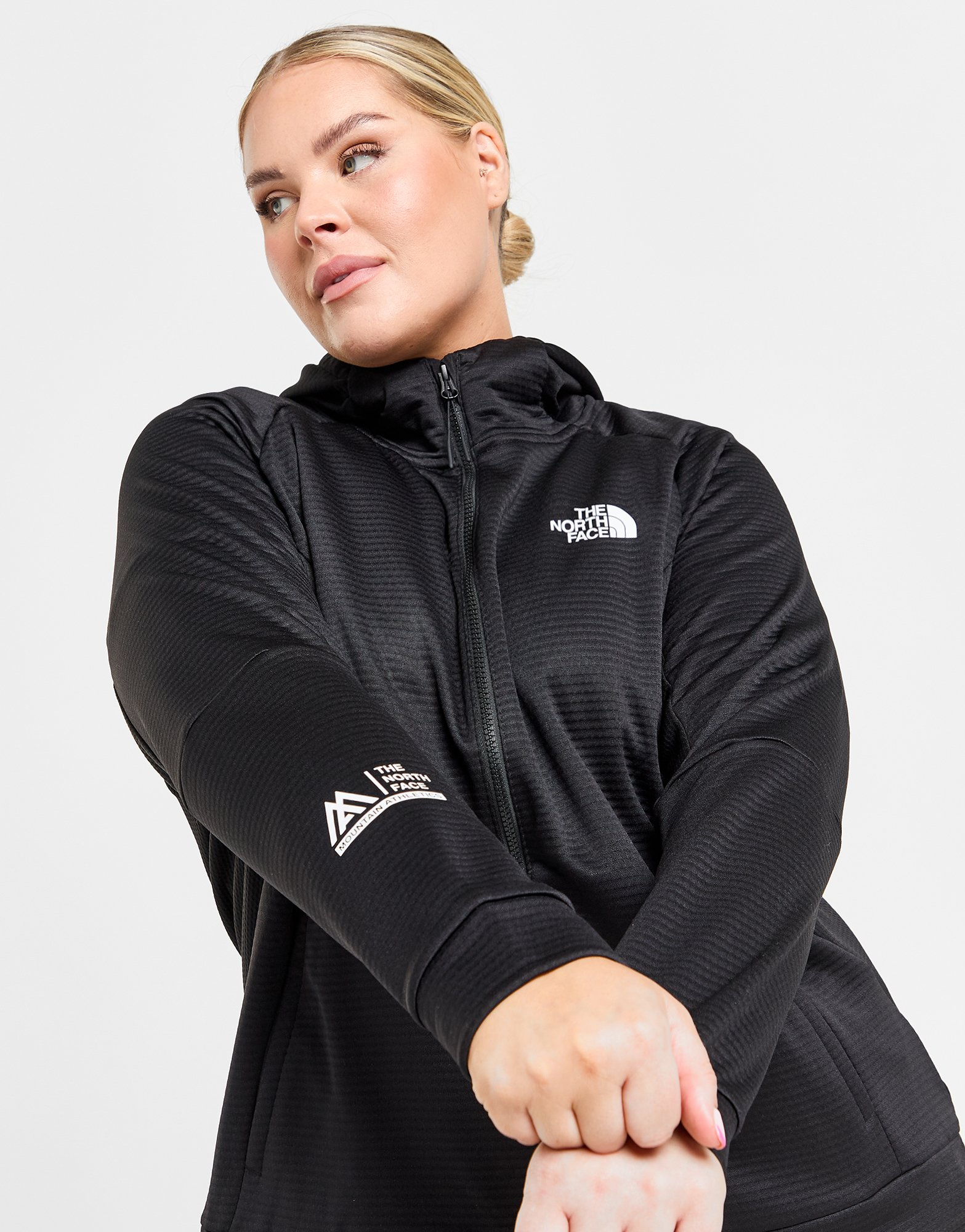 The North Face Sweat à Capuche Mountain Athletics Zippé Grande Taille Femme