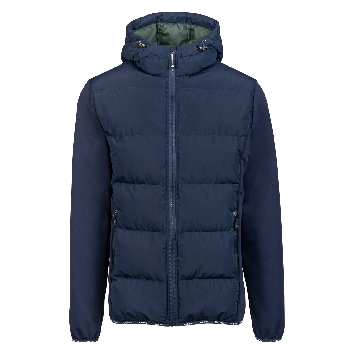 black forest Materialmix-Jacke  - navy - XS