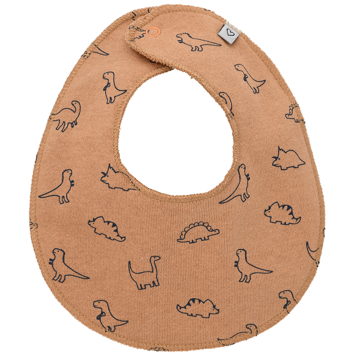 Topomini Baby Bandana mit Print hellbraun