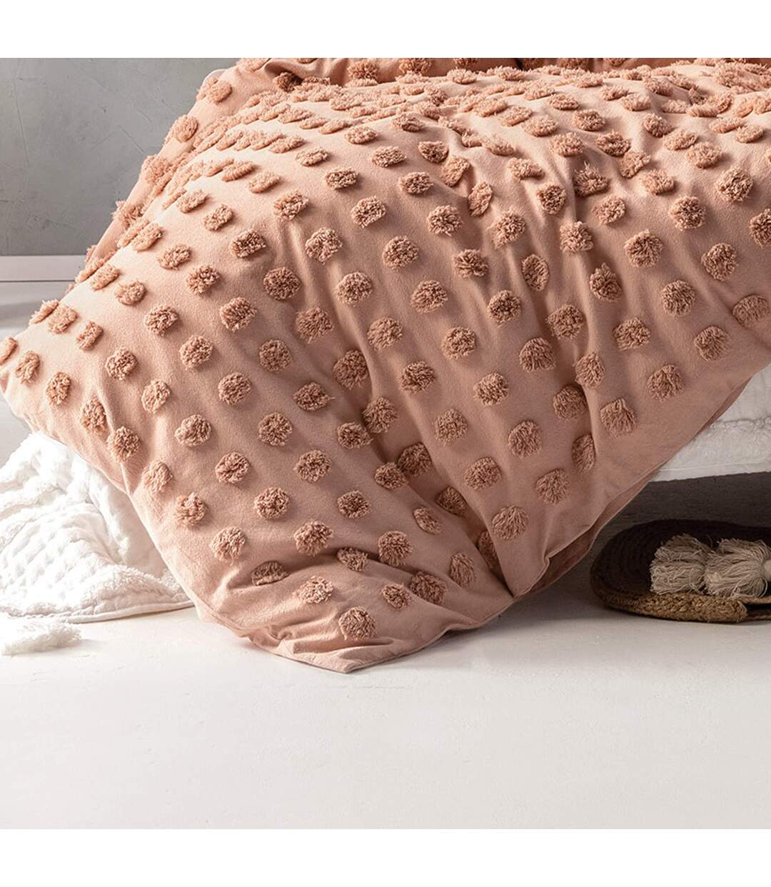 Linen House - Parure de lit HAZE (Beige clair) - UTRV1305