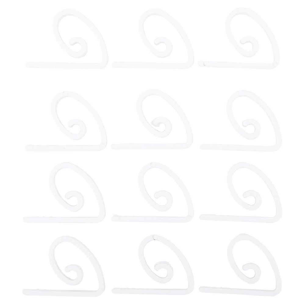 Pince nappe blanc x12