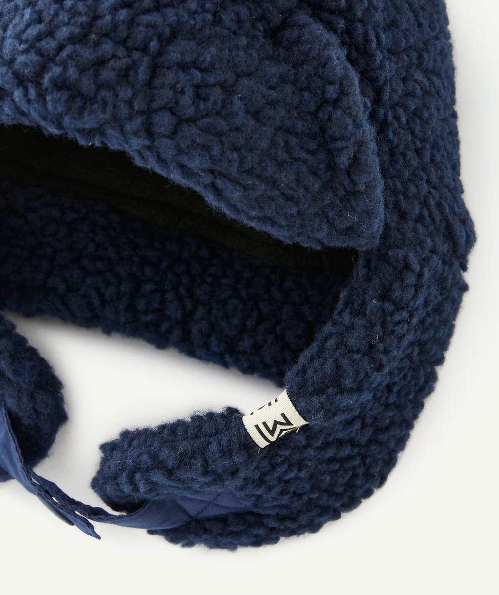 LIEWOODBONNET EN SHERPA BRAVO BLEU MARINE