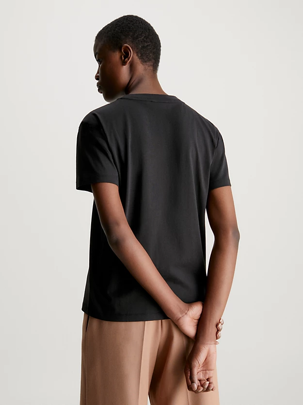 Camiseta de modelagem relaxada com micro logotipo