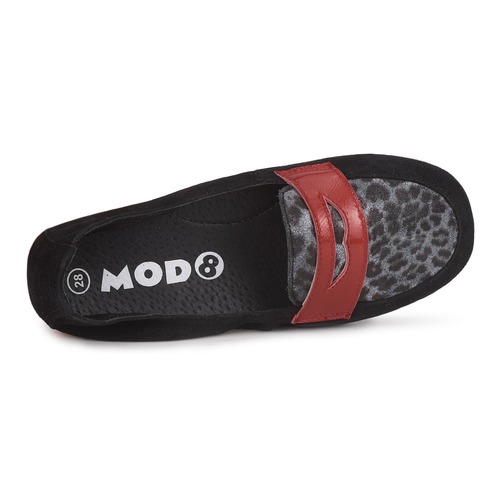 Mod'8 - CELEMOC JUNIOR - Noir / Léopard / Rouge