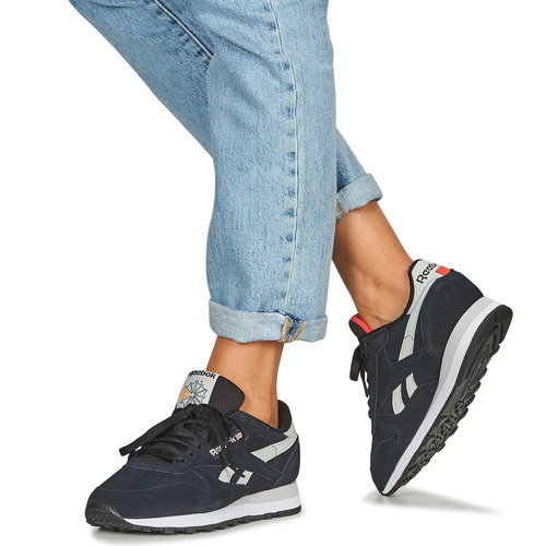 Reebok Classic - CLASSIC LEATHER - Noir / Gris