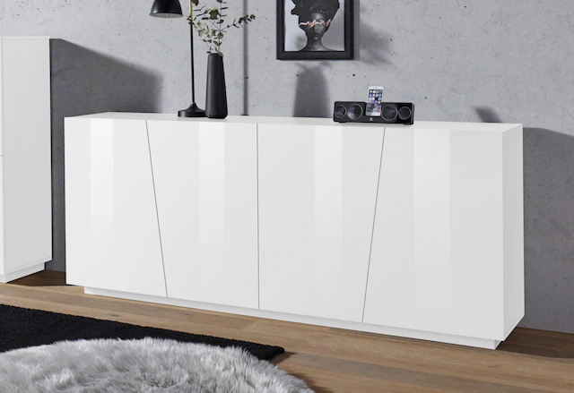 INOSIGN Sideboard »Vega« Kommode mit 4 Türen, Breite 200 cm